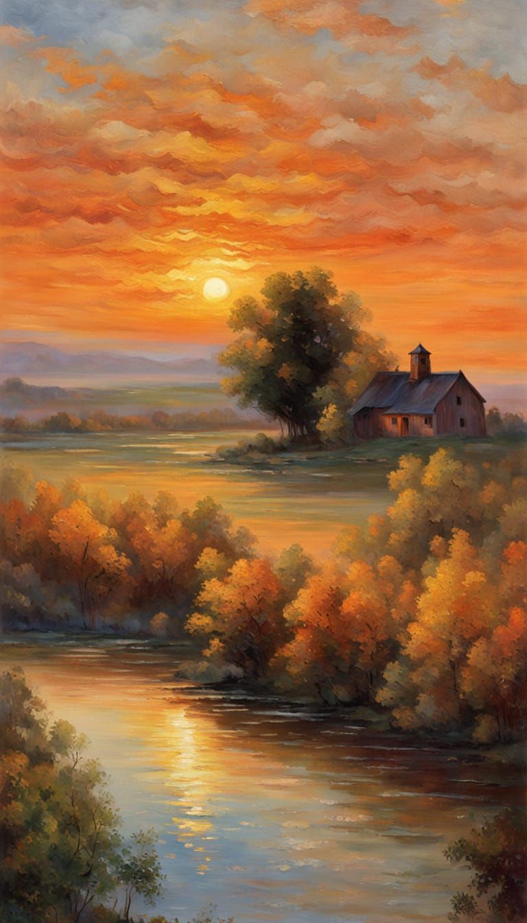 Sunset (Mallory Reese's 1-Word-Prompt + Prompt Magic Challen...