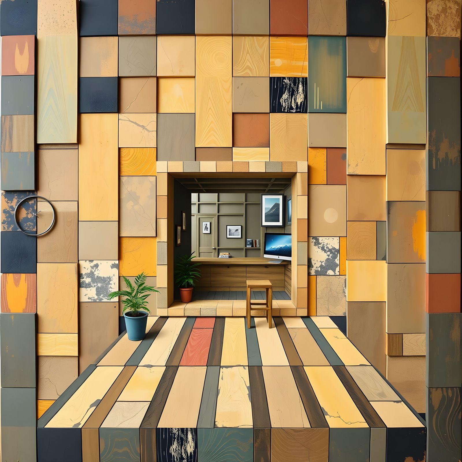 Abstract Geometric Dissolution in Cubic Forms