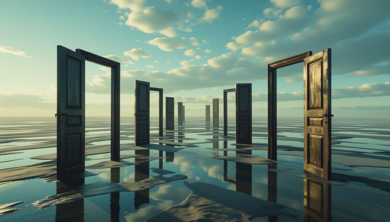 Endless Doors to Parallel Worlds: Cinematic Surrealism