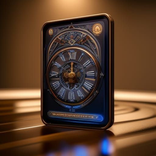 Customizable Elegant Clock Mobile App (variant)