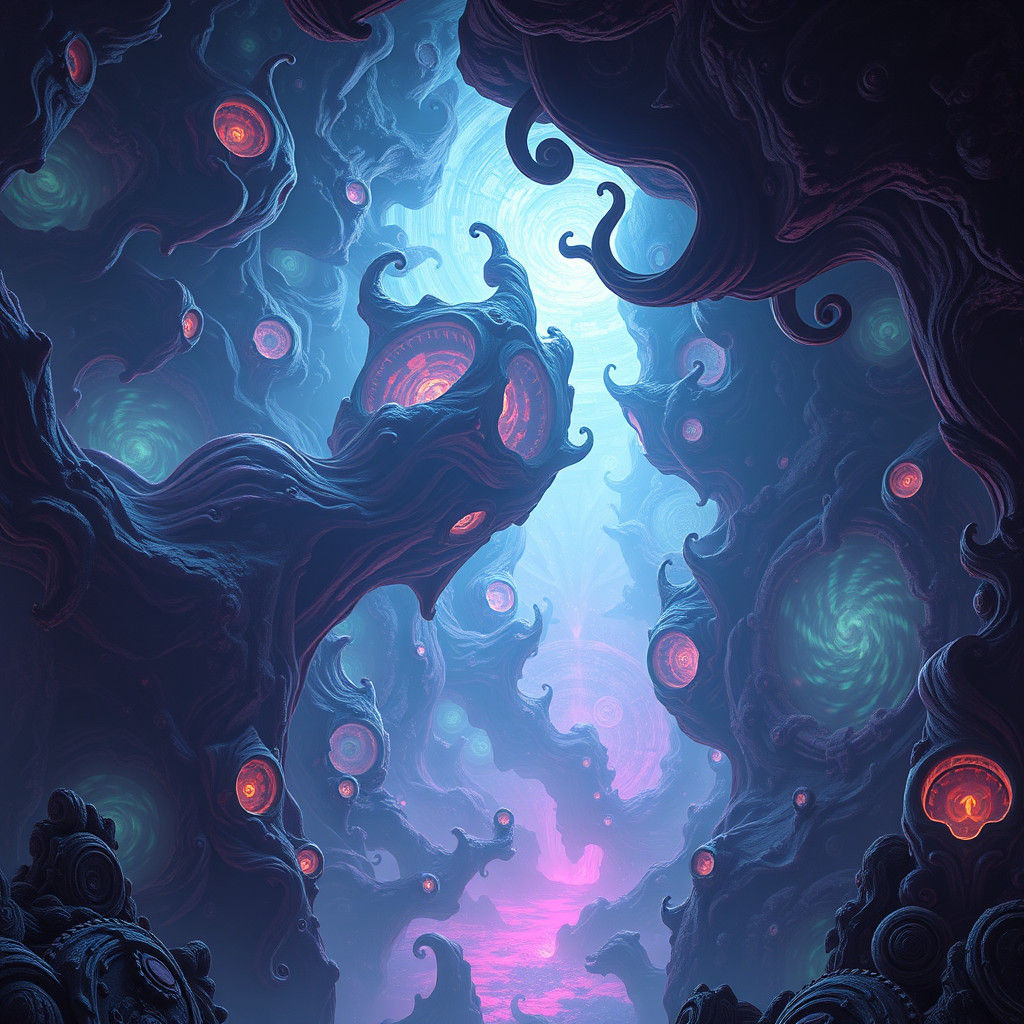 Ethereal Realm: Matte Painting Fantasy Concept Art