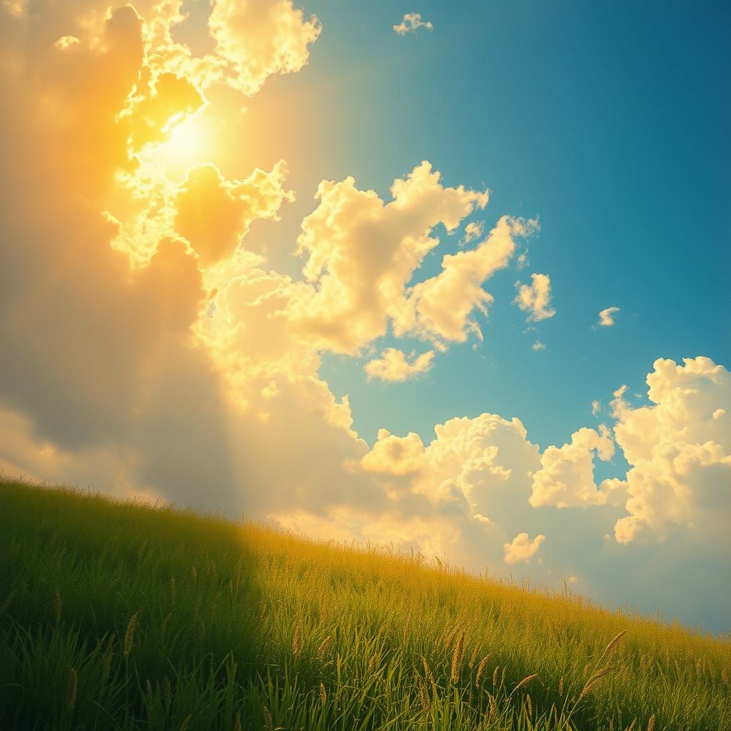 Surreal Landscape in Dreamy Impressionist Style