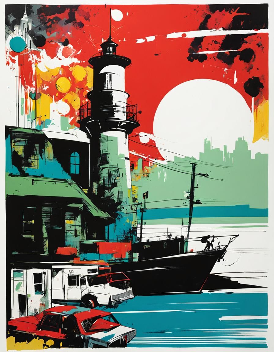 Jim Mahfood Style Comic Art