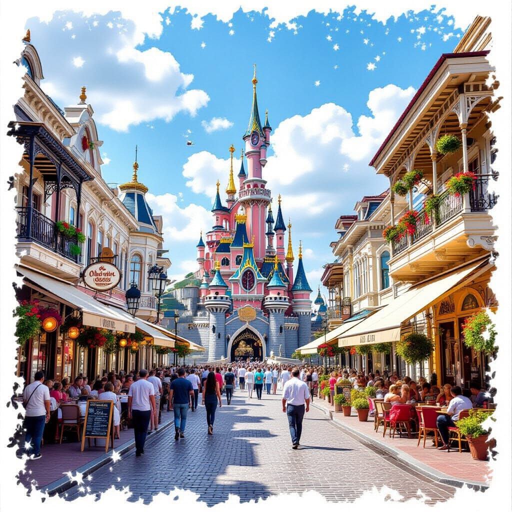 Duck in a Candy City