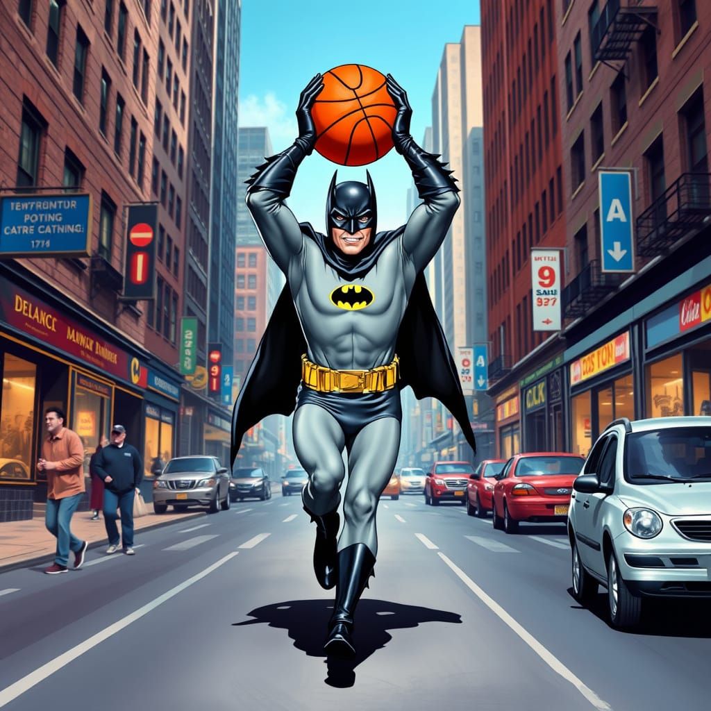 Some days you just can't get rid of a basketball