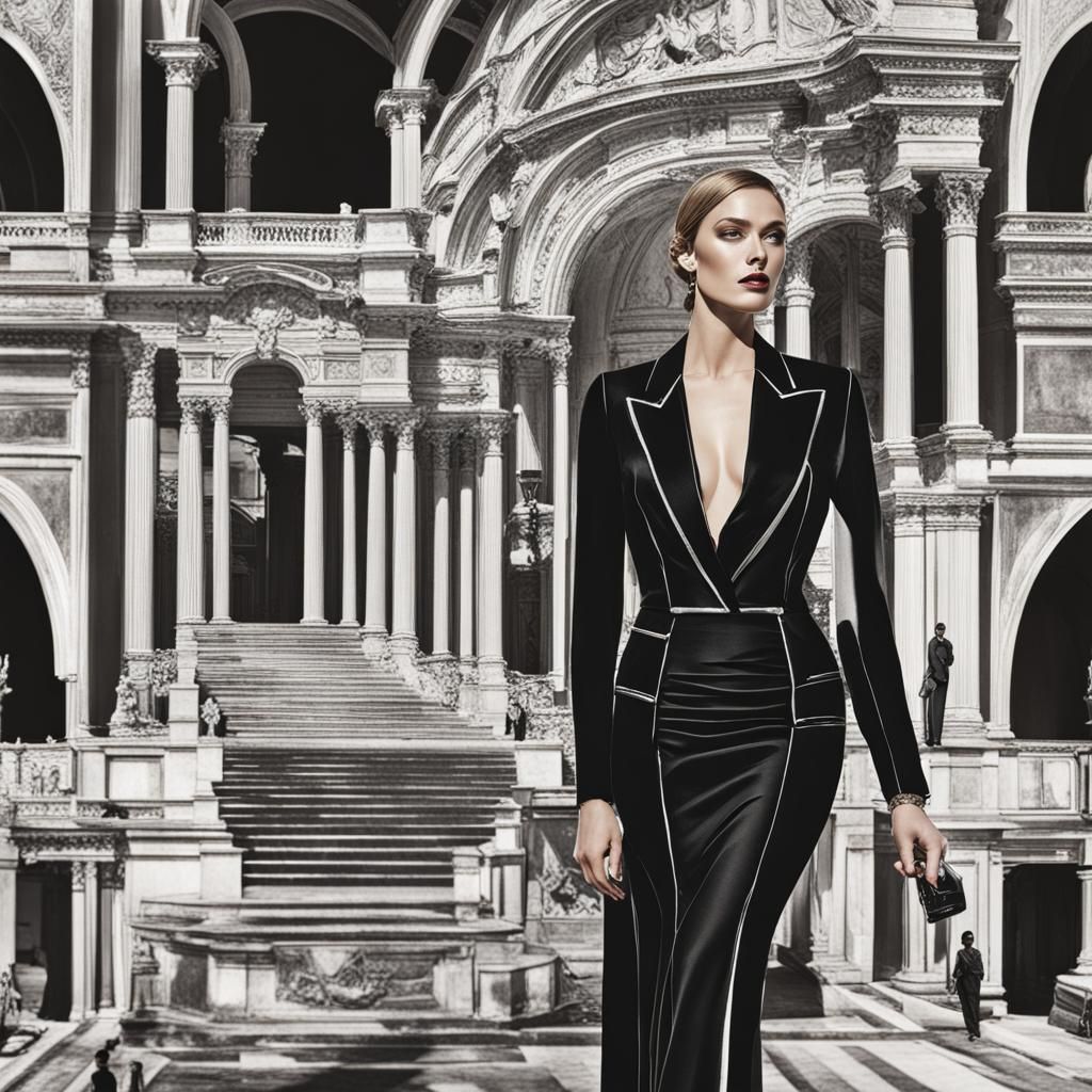 Mandy's Milano Marvel: Effortless Elegance in Every Step