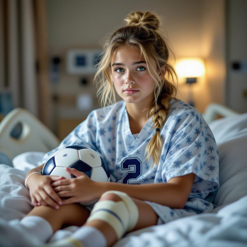 Teen Soccer Captain Recovers from ACL Tear in Hospital