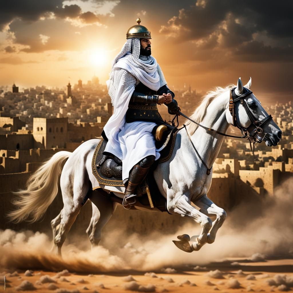 "A powerful Arab Muslim warrior