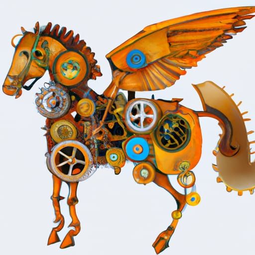 Cogwheel horse