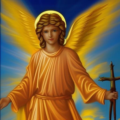 Archangel Michael in Divine Sunshine