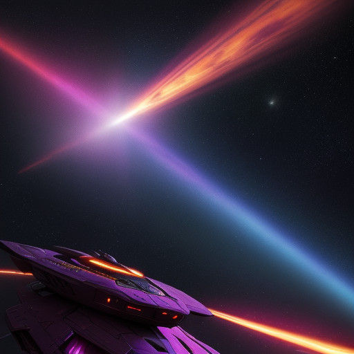 Ferengi Nagus Marauder Battlecruiser in Starry Space