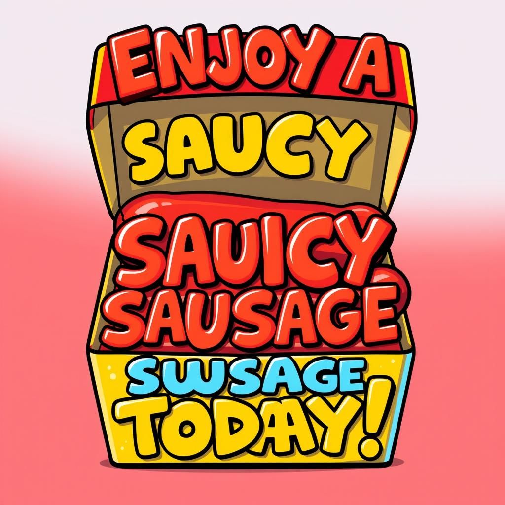 Fun Food Packaging: Saucy Sausages