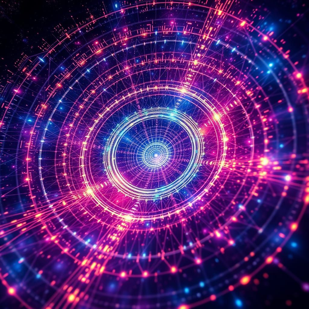 Astral Torus Field: Bioluminescent Plasma Flow & Quantum Geo...