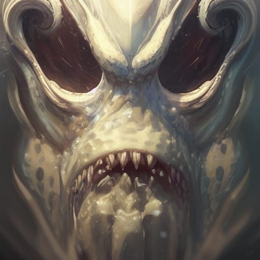 The Kraken: Hyperdetailed Portrait in Volumetric Lighting