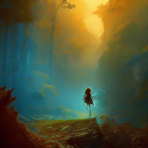 Brave Knight's Retreat: Gold and Teal Concept Art