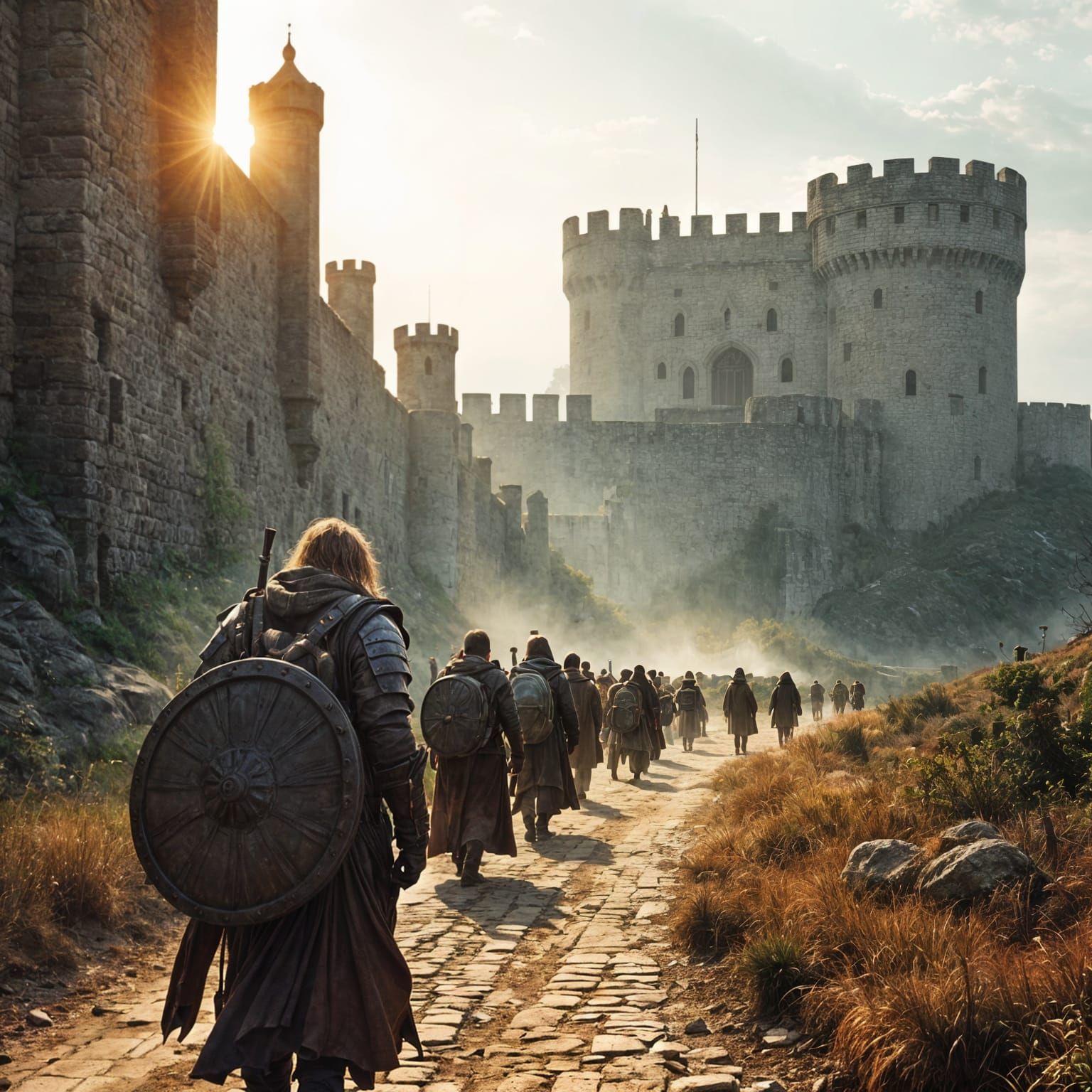 Epic Medieval Quest Ensues Beyond Castle Walls