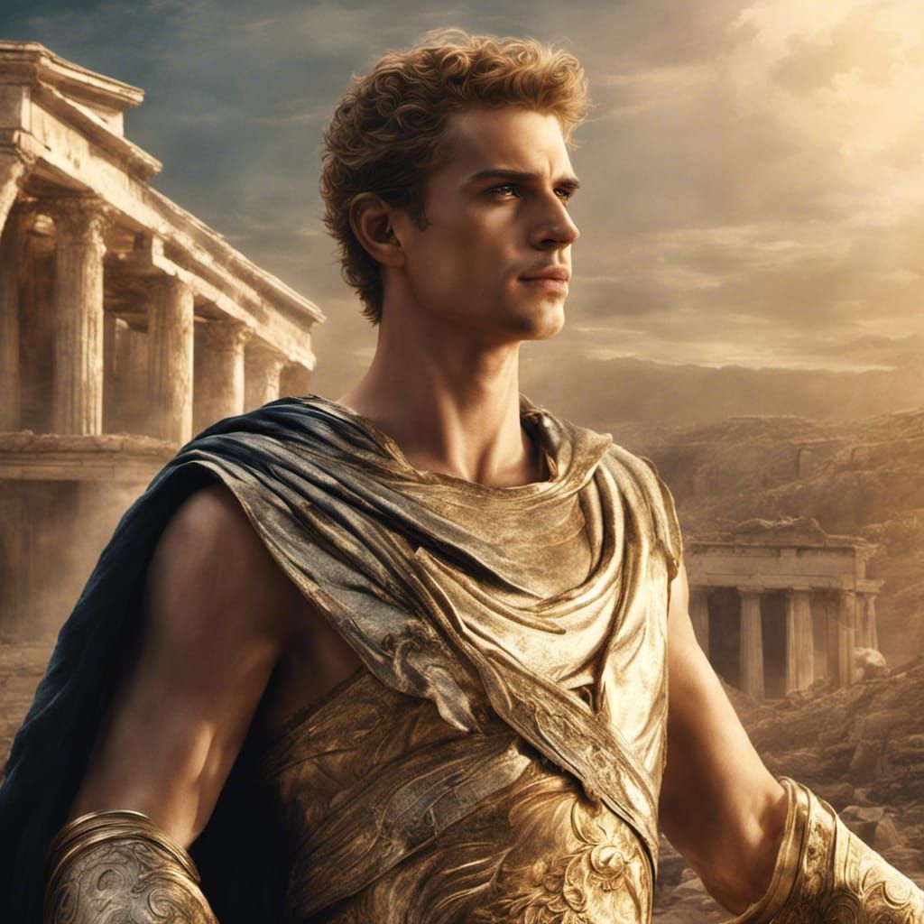 Hayden Christensen as Apollo, Greek God Close-Up