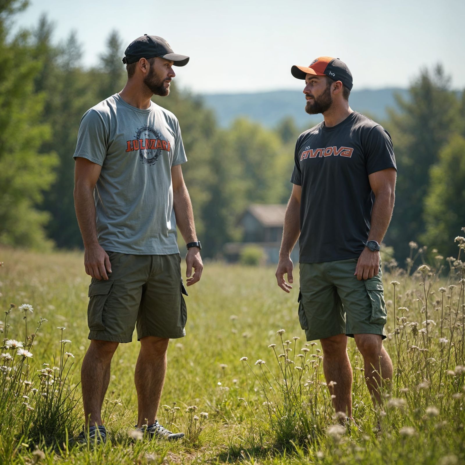 Disc Golfers Discuss Game at Boone Course