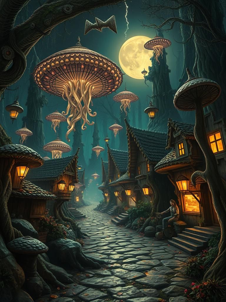 At night, most Erisian villagers kept to the relative safety...