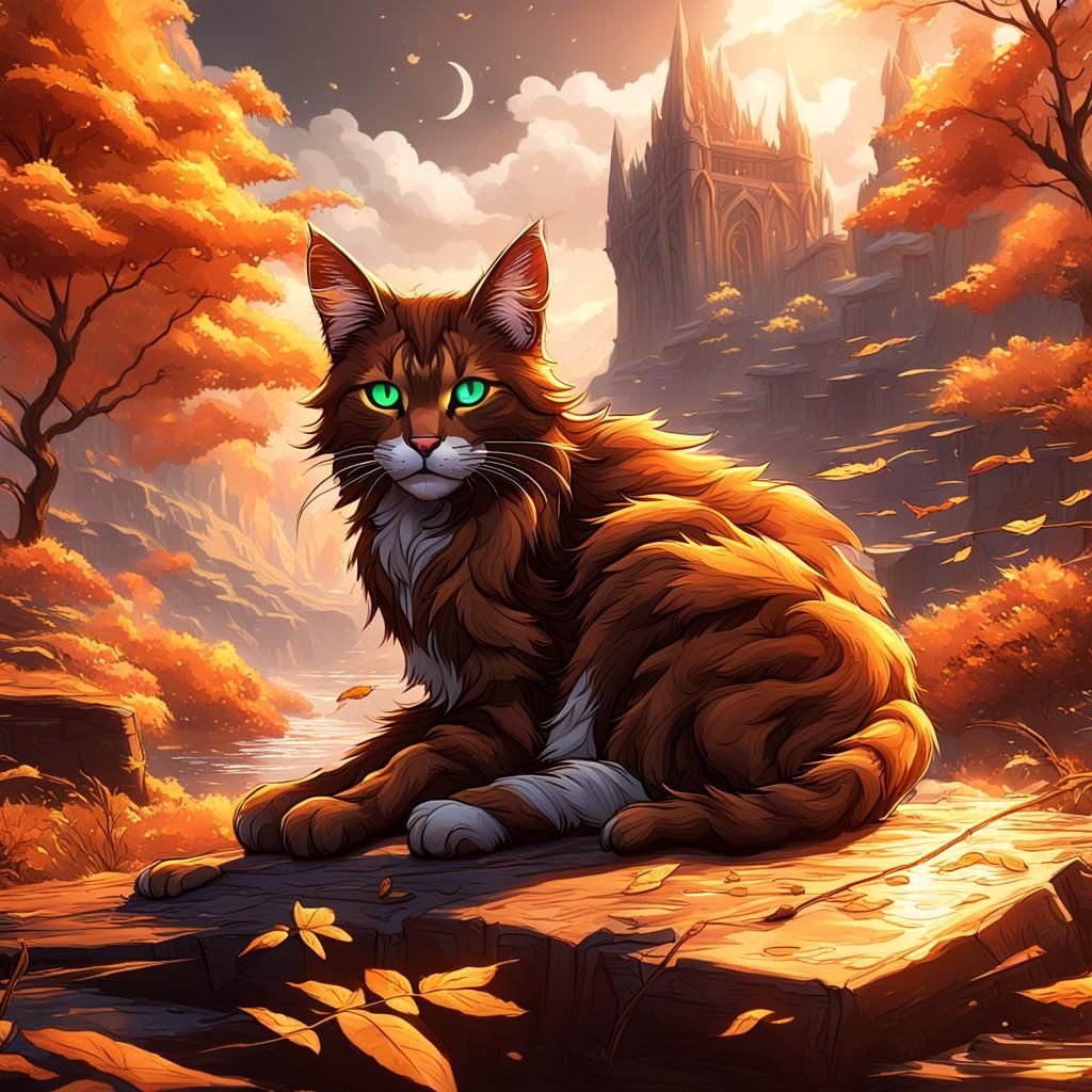 Leafpool Warrior Cats Matte Painting
