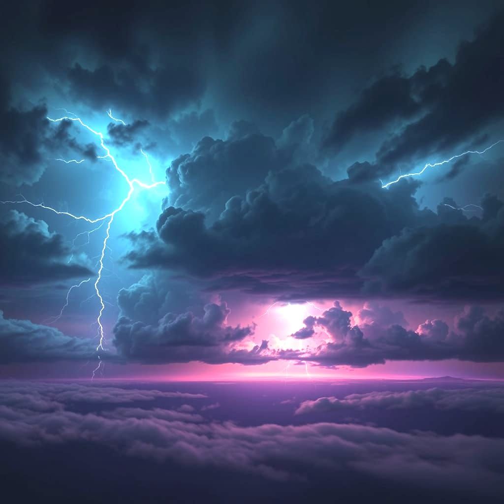 Ethereal Stormscape in Fantastical Detail