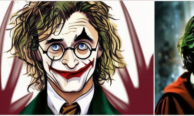 Harry Potter as The Joker Mashup