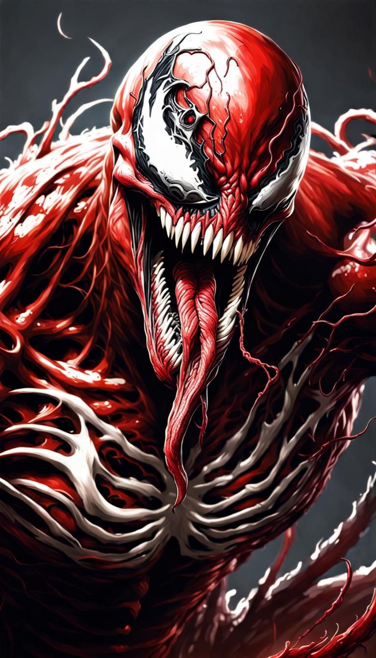 Sinister Carnage Venom Complex: Hyper Detailed Art
