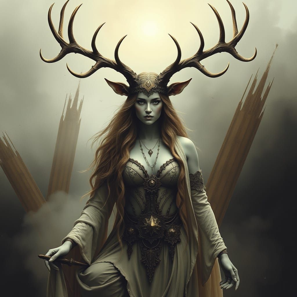 Horned Goddess: Wild, Sacred, Divine Feminine
