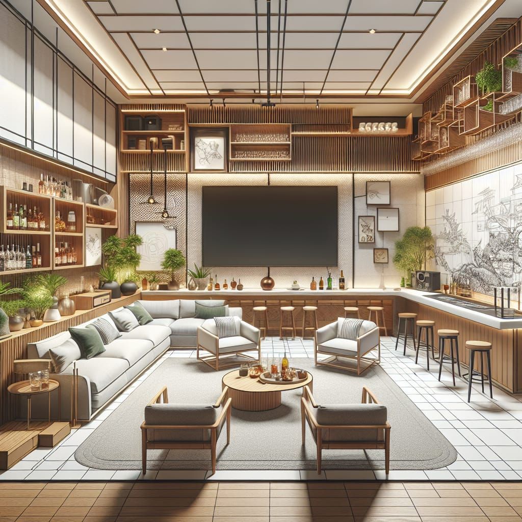 Feng Shui Man Cave: Harmonious Interior Design