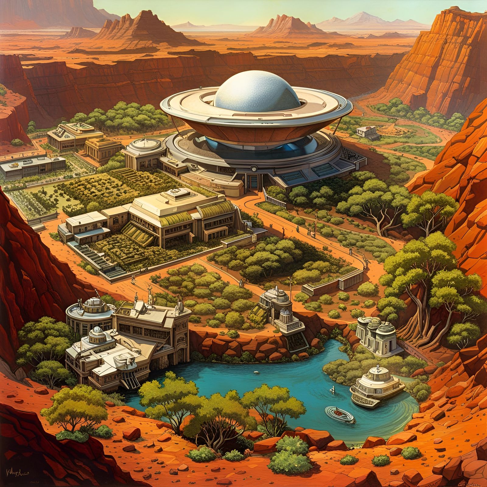 Terraforming Mars: A Vibrant Colony Emerges