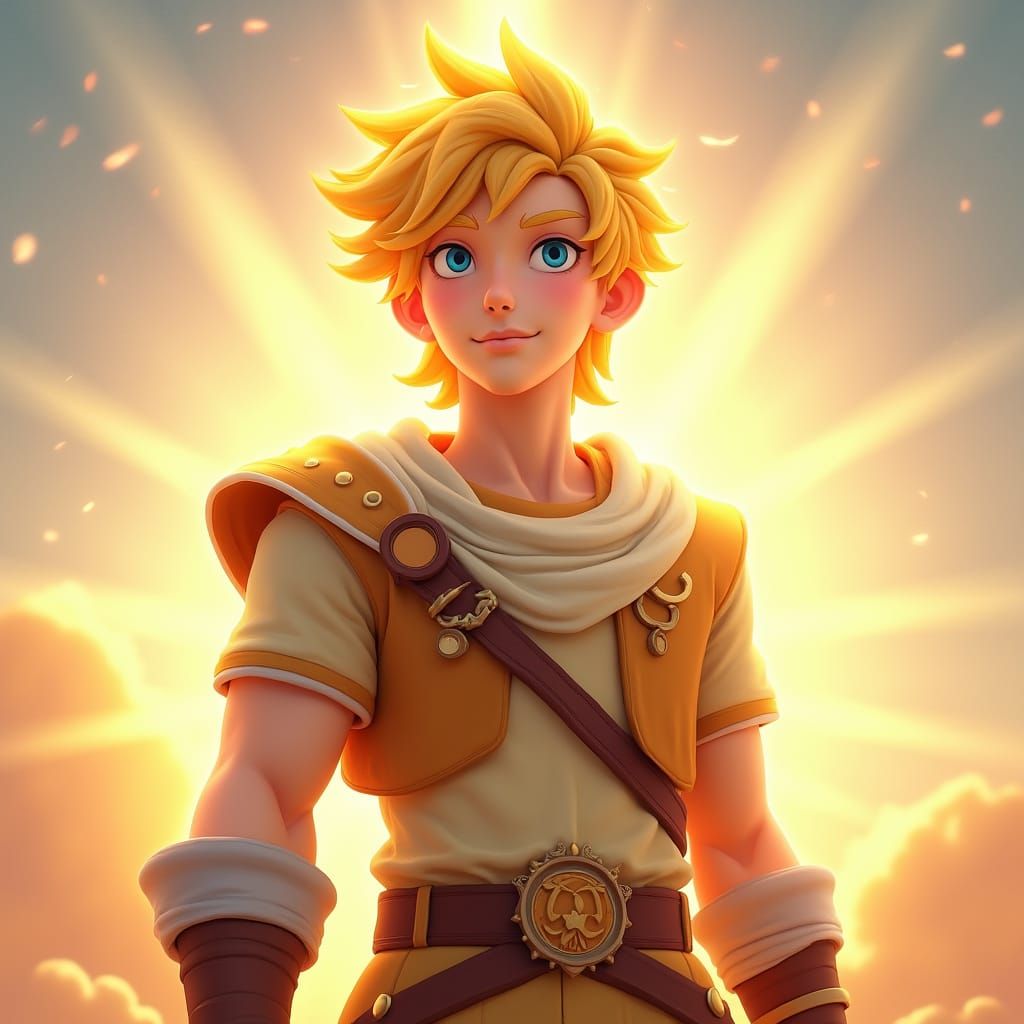 Soul Warrior Berrie Radiates Confidence in Vibrant Environme...