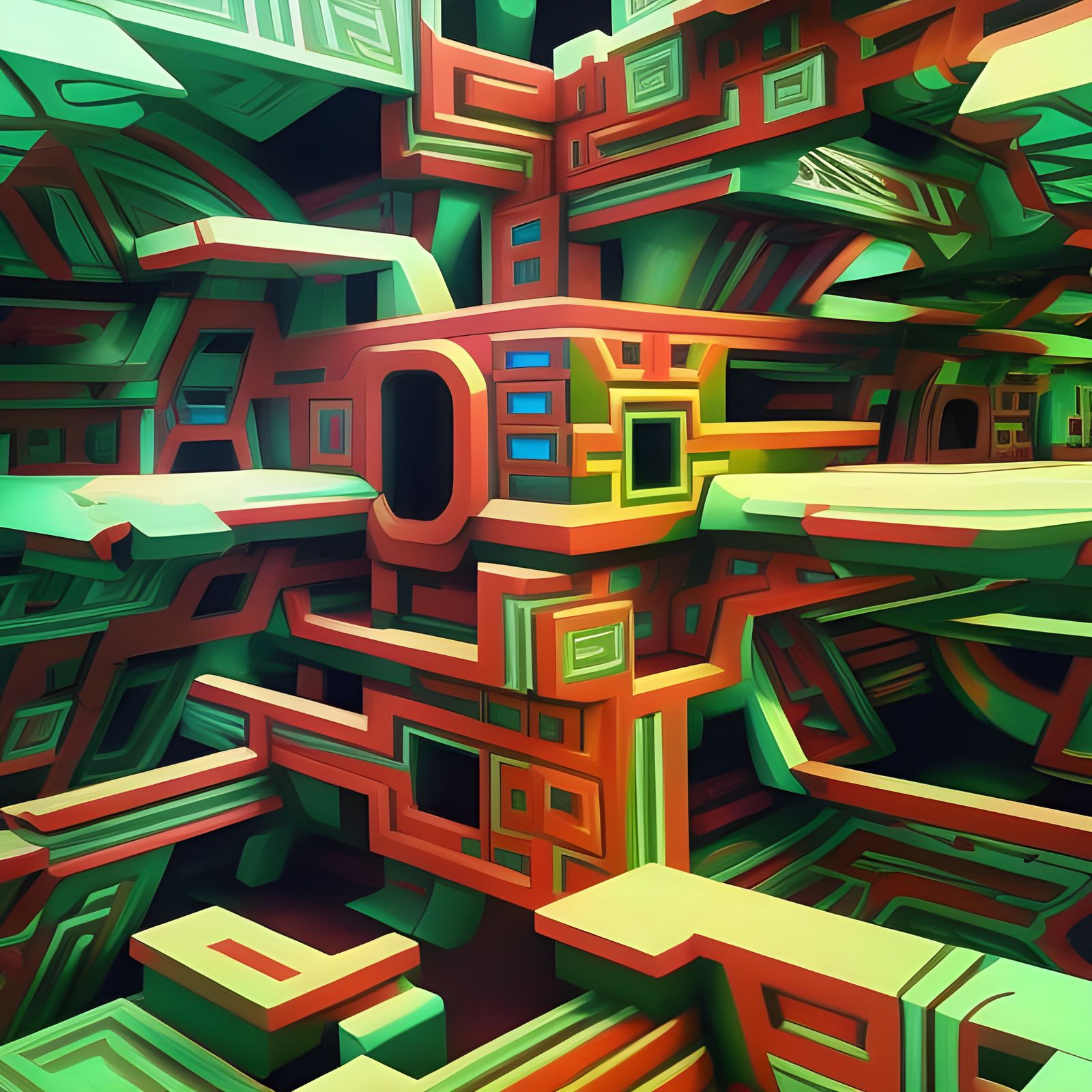 Abstract psy-art 09jun23
