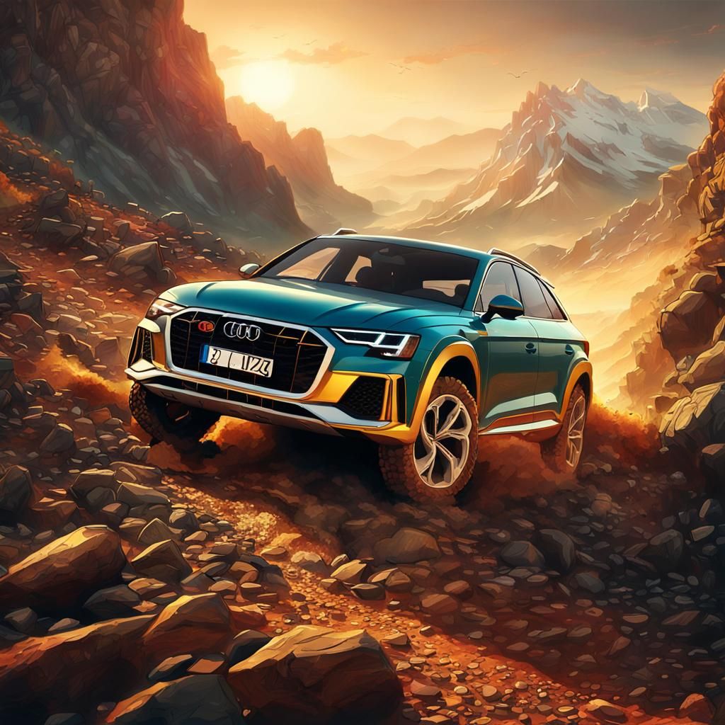 Audi Quattro Conquers the Rocky Mountains in Epic, Vibrant C...