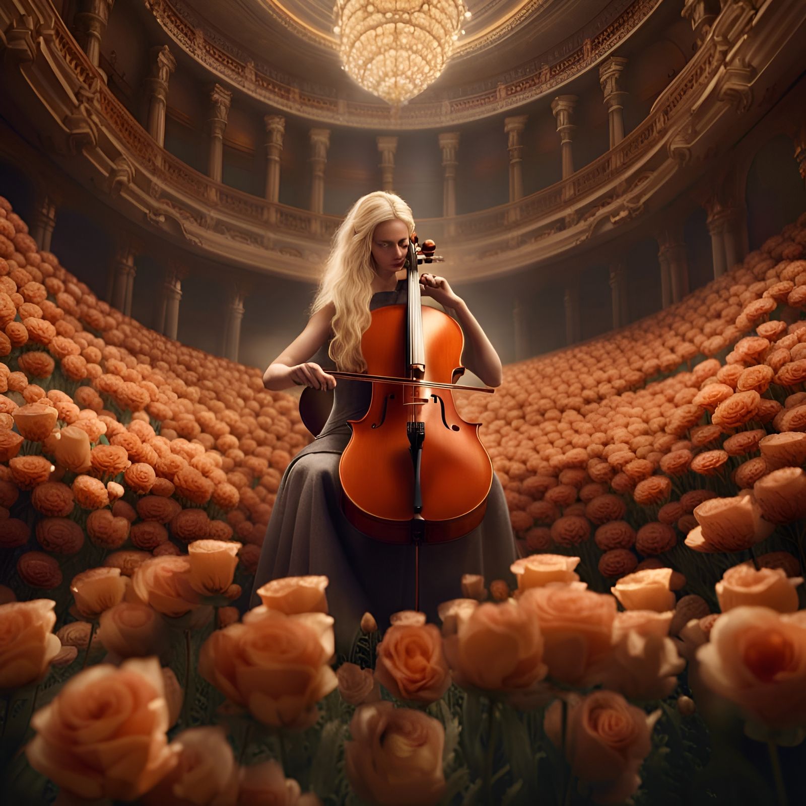 Just a Girl and her Cello 💜