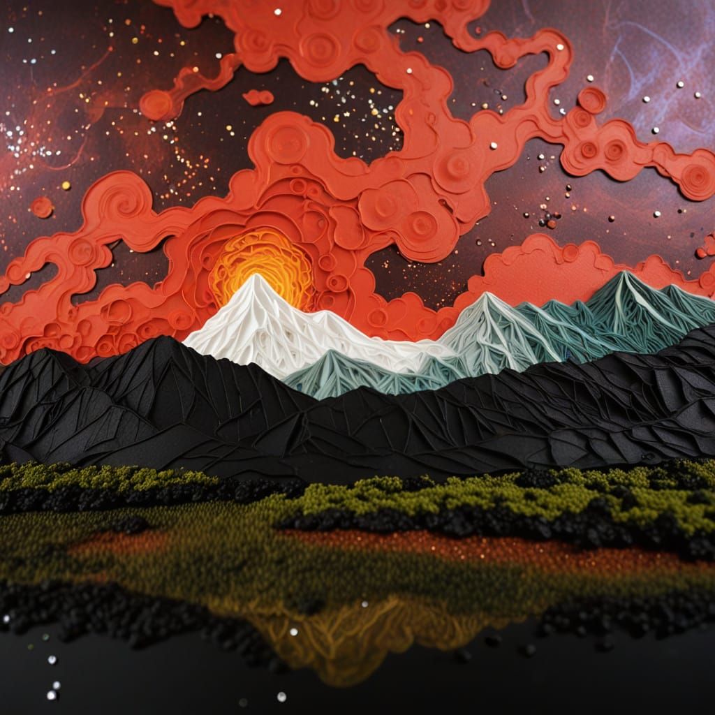 Cosmic Crystal Synthesis in a Bonsai Diorama