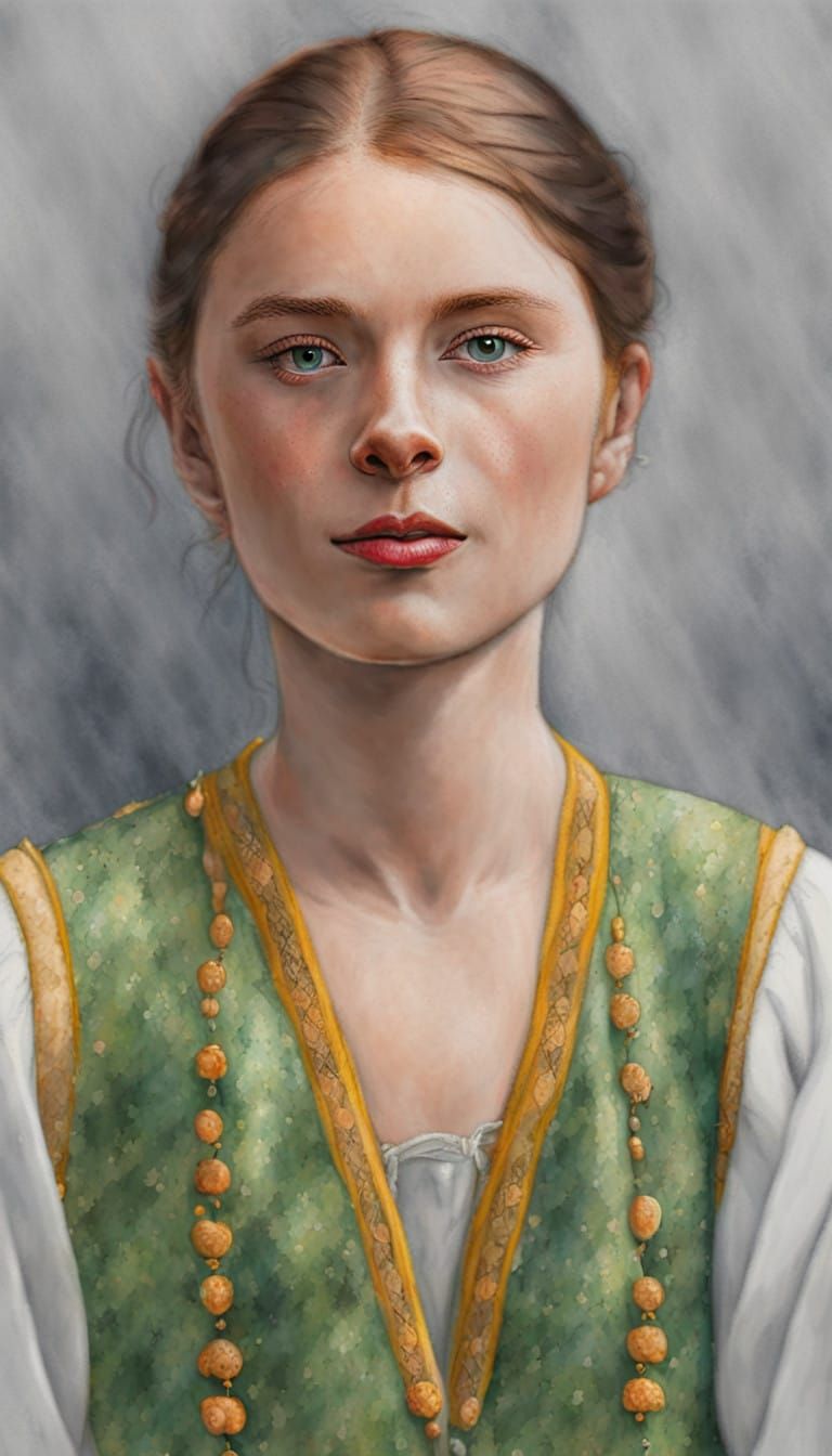 Hyper-Realistic Portrait of a Joyful Young Elf
