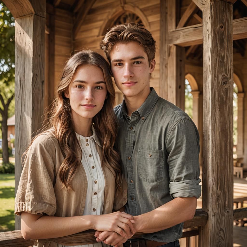 Boy Crossdressing in Blue Dress, Portrait Photography