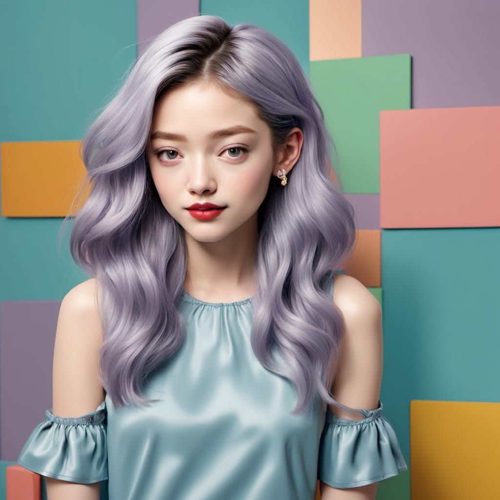 Vibrant Cartoon Adventure in a Whimsical World