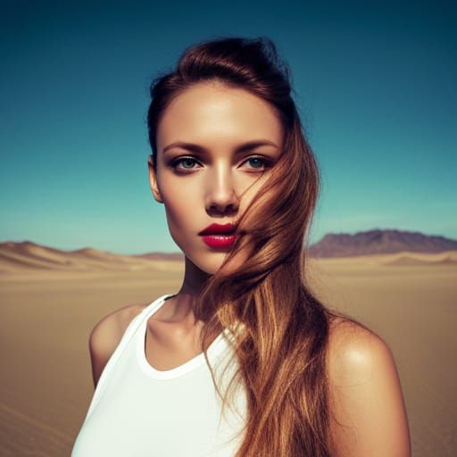 Arid Landscape: A Study in Heat and Endurance