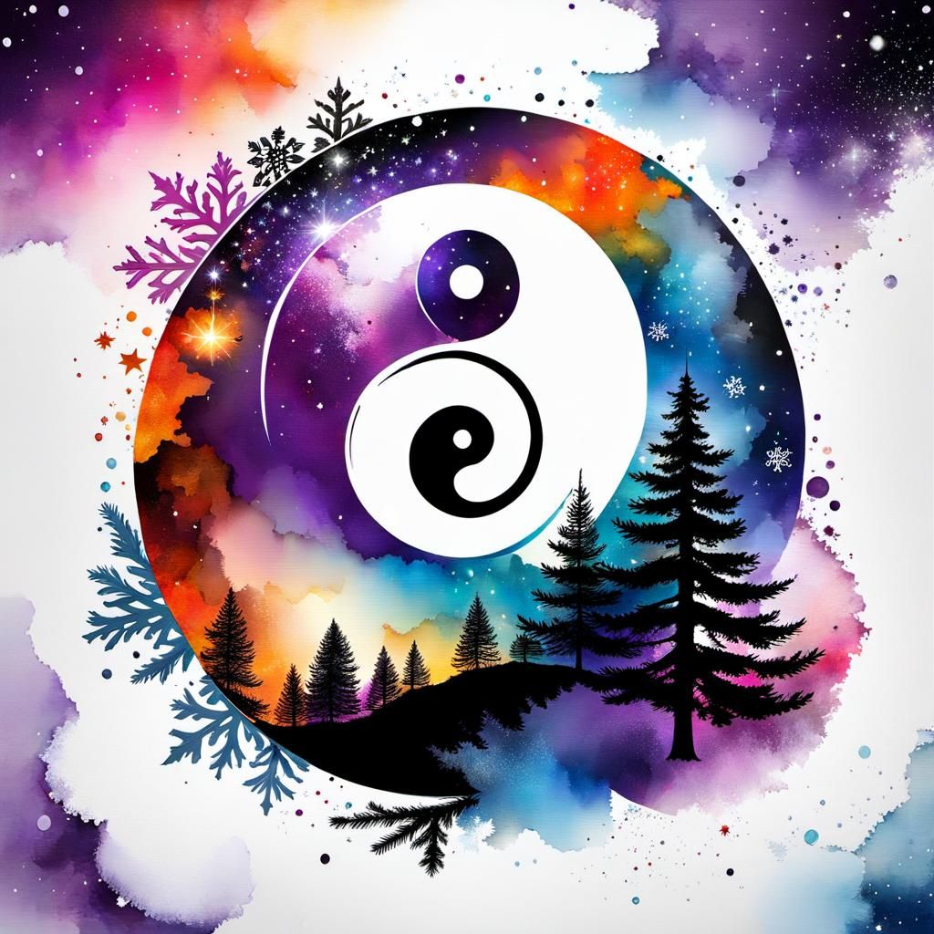 Yin yang winter