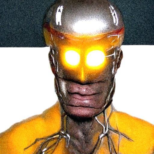 Realistic Electricity Humanoid with Deformed Features