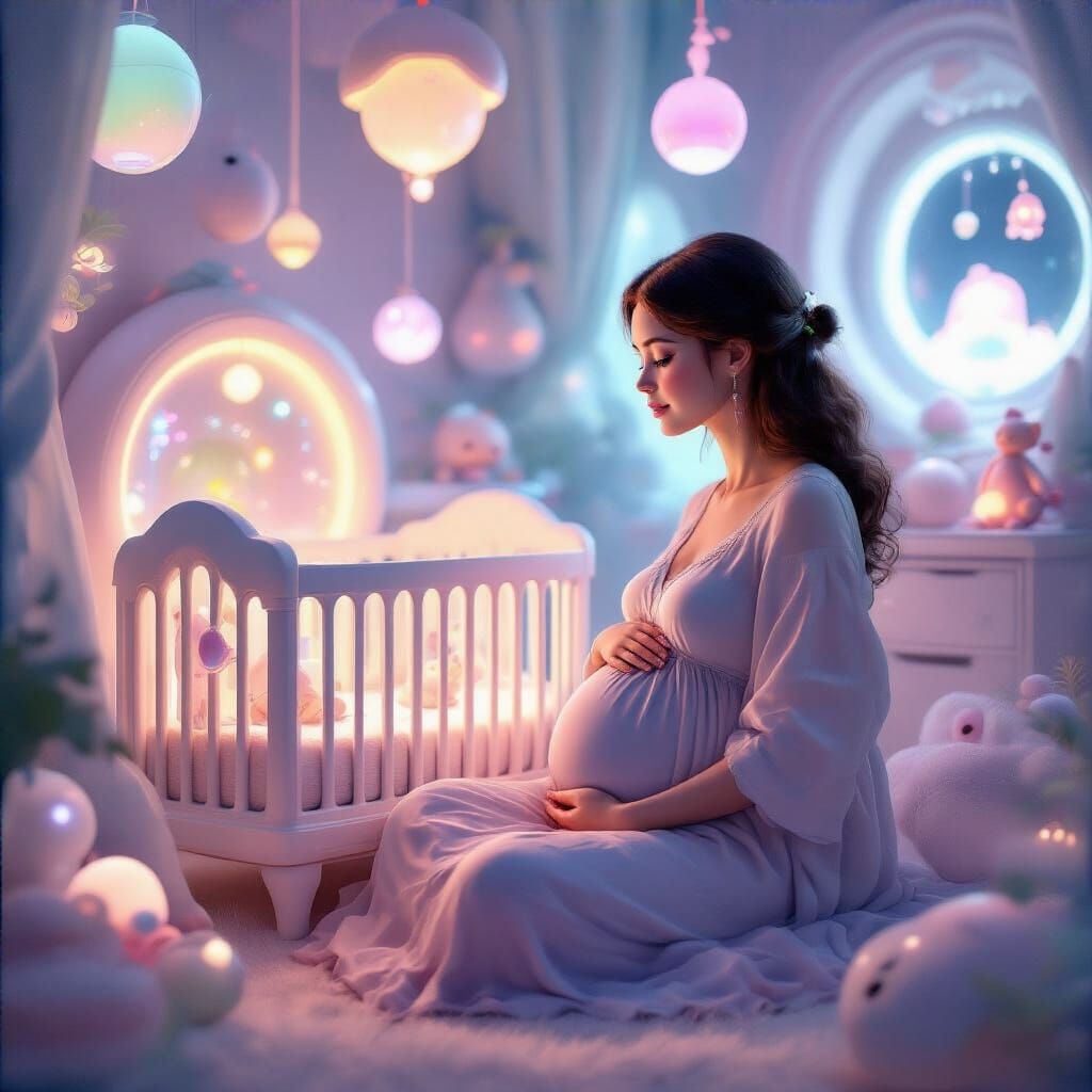 waiting on arrival of baby