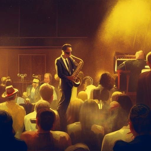 The Ochre Jazz Club, Marseilles, 1956