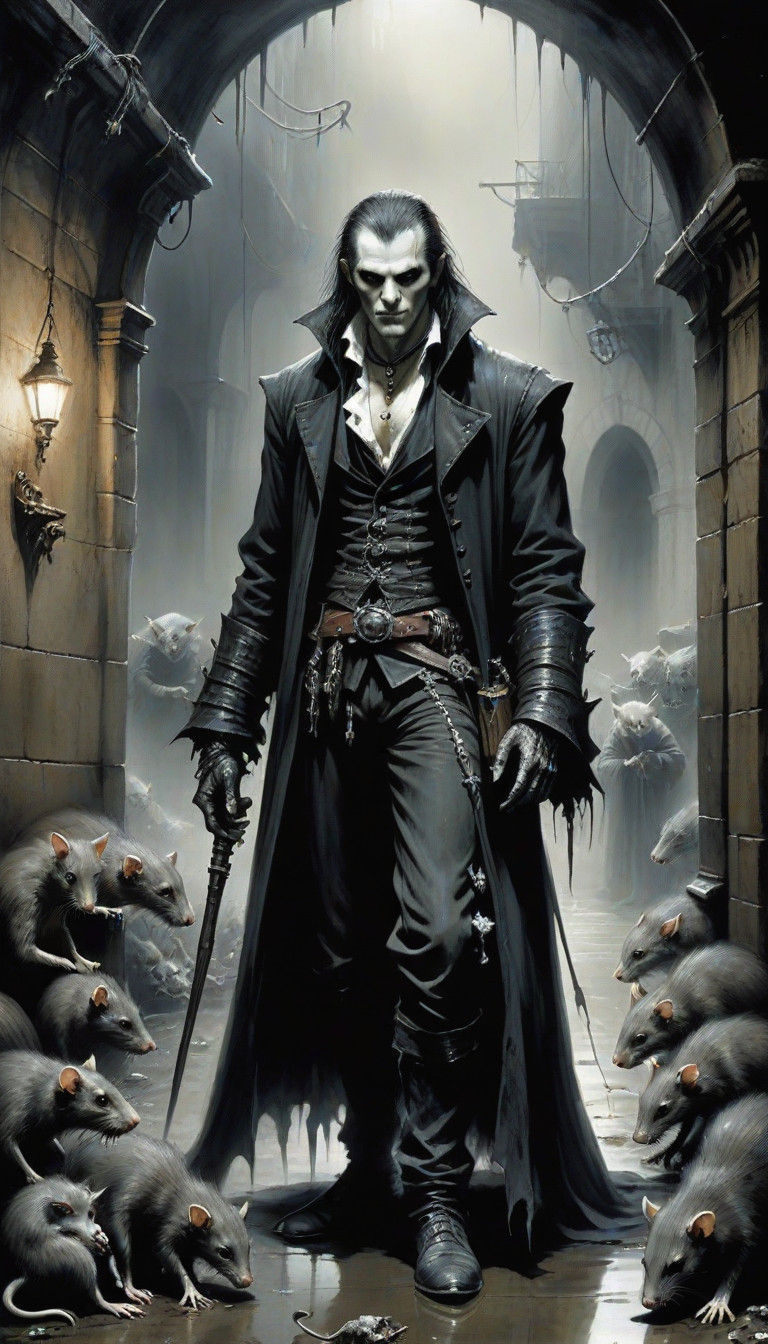 Mysterious Vampire Enlists an Army of Dark Creatures