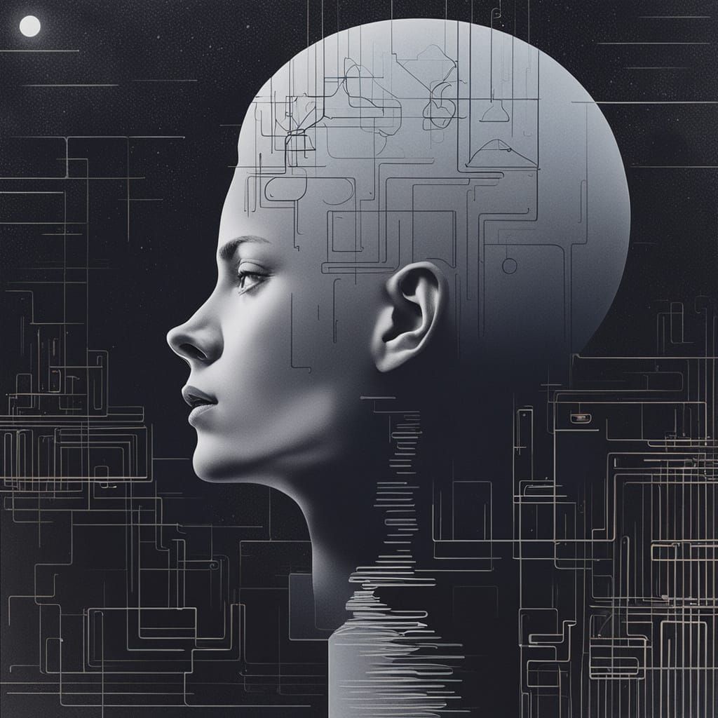 Ethereal Mind in Surreal Landscape