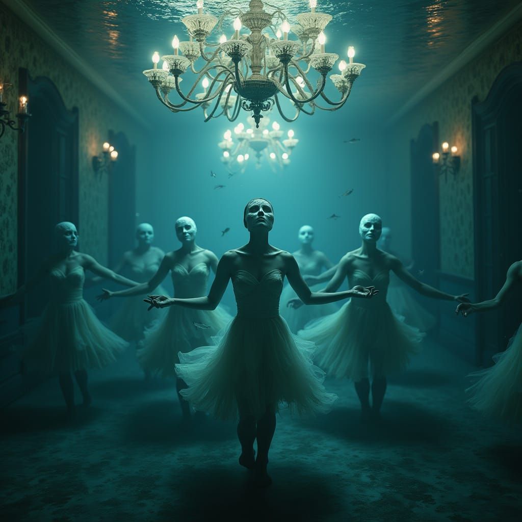 Drowned Ballroom: Underwater Horror in Still Lake