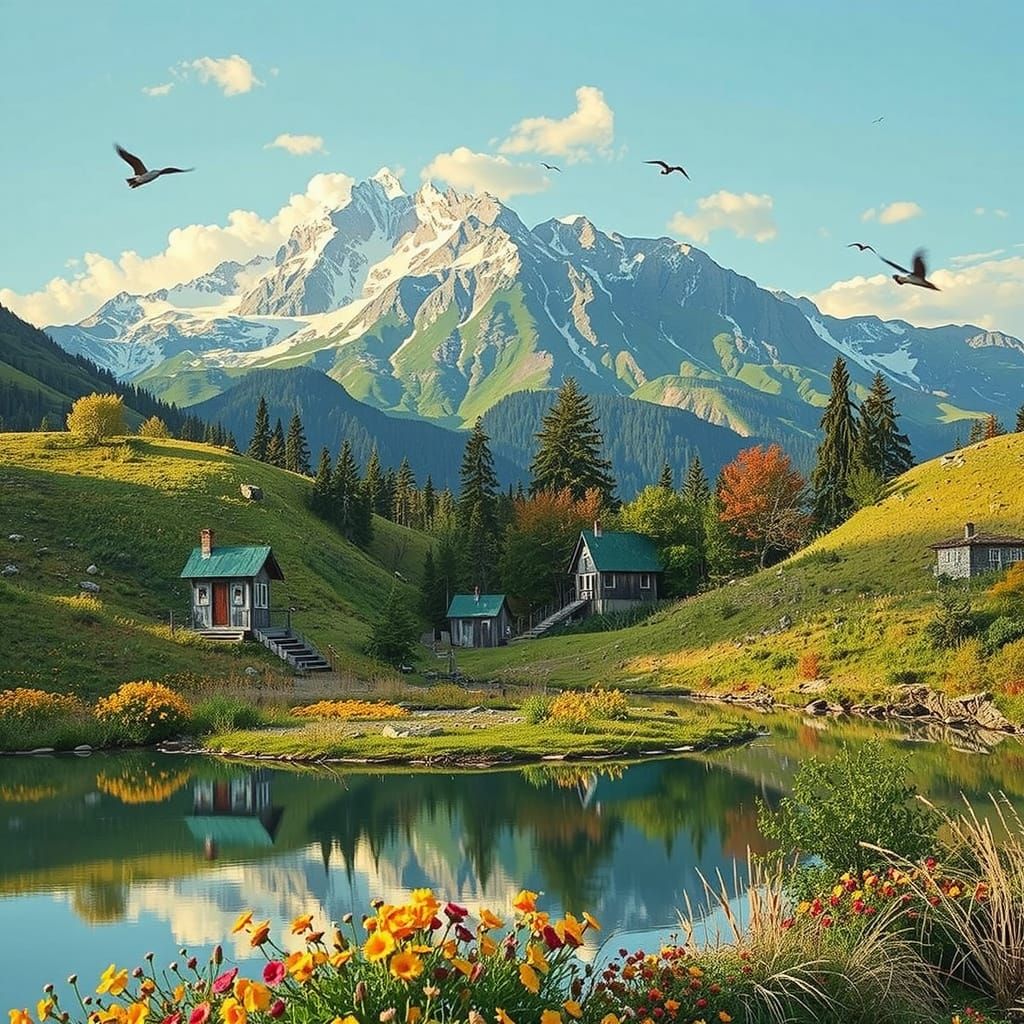 Dazzling Masterpiece of Whimsy and Beauty