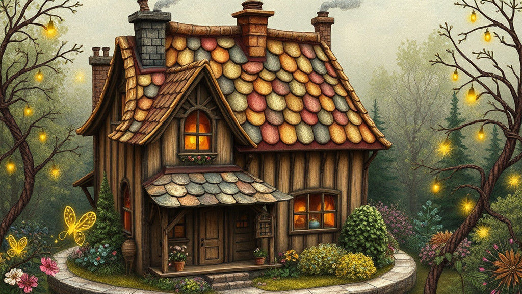 Whimsical house