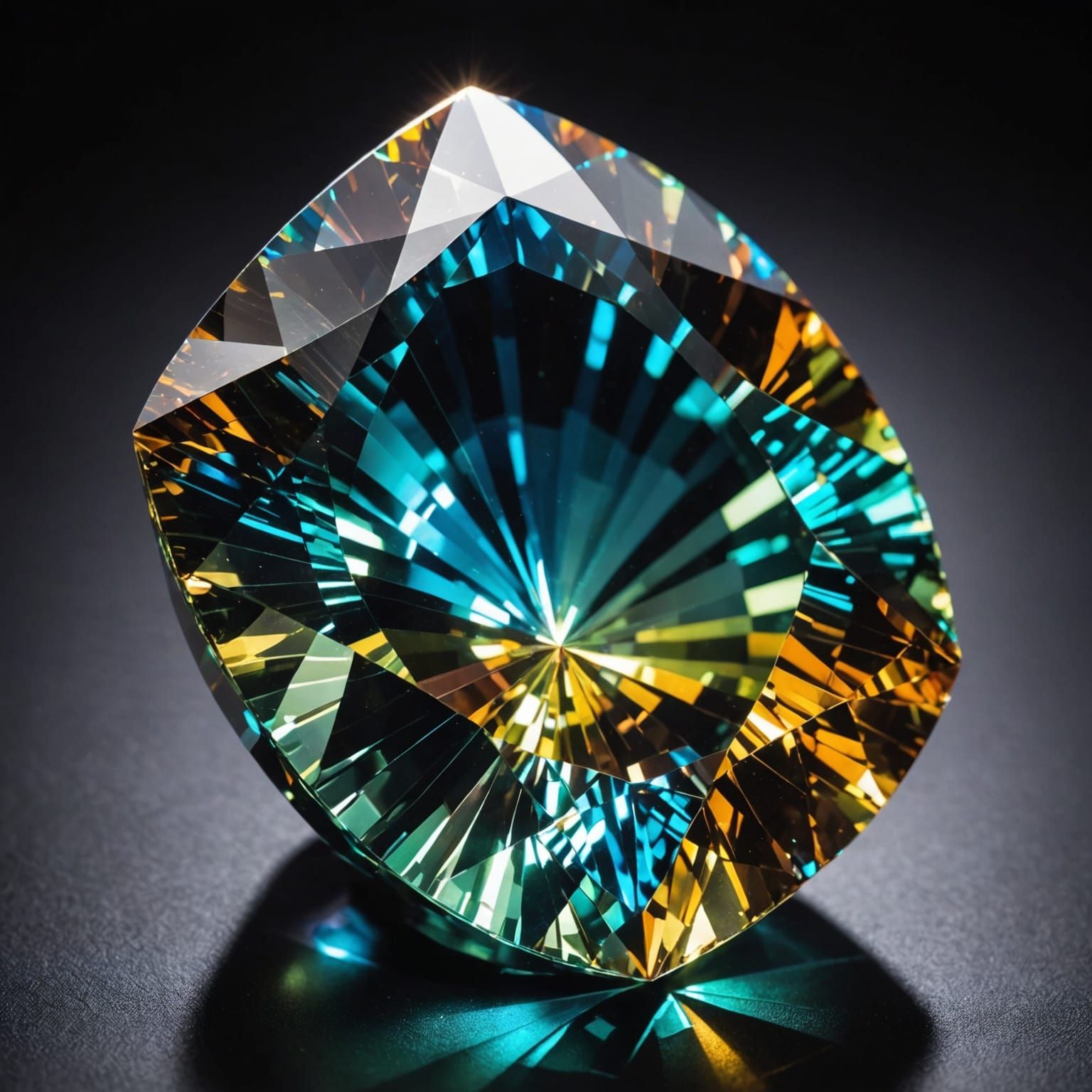Prizium Light Ray Illuminating a Gemstone