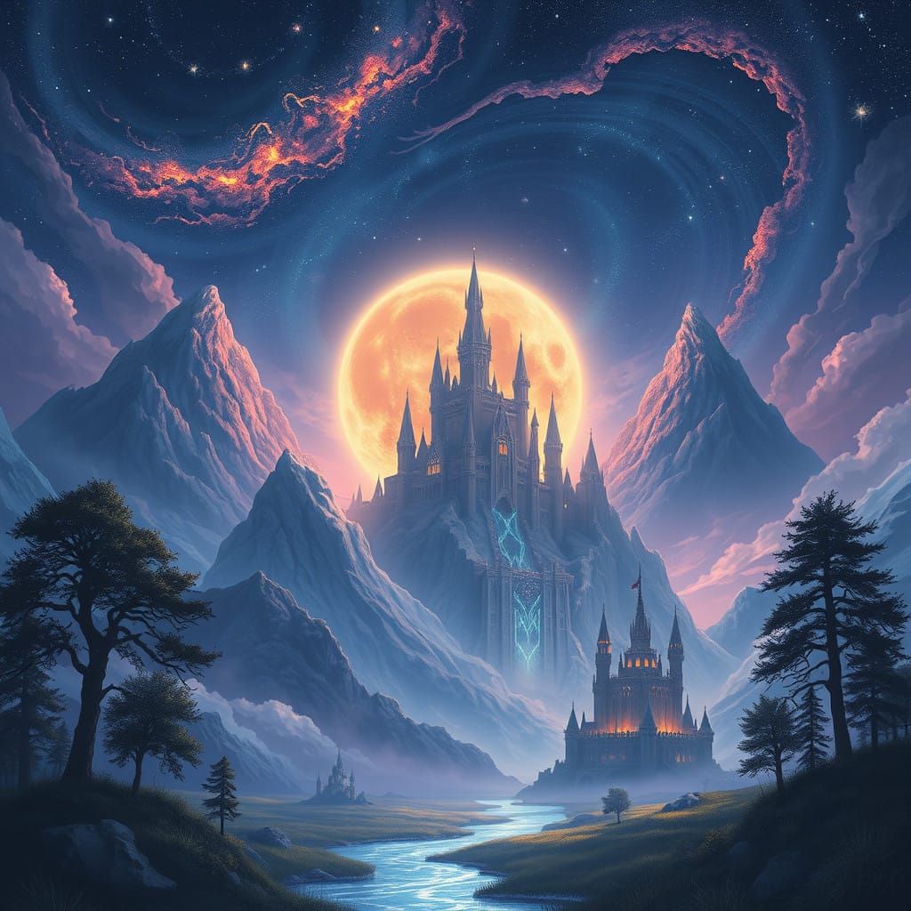 Ethereal Realm of Aetheris: Liminal Space Between Worlds